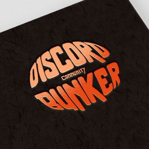 discord bunker logo created by alberto pinzani