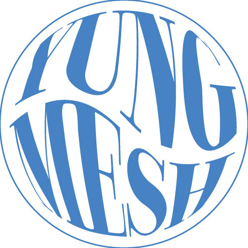 yung mesh logo created by alberto pinzani